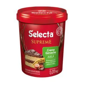 GANACHE CHOCOLATE C/ AVELÃ SELECTA 1,01KG