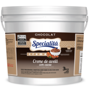 PASTA SPECIALITA ZERO CREME AVELÃ COM CACAU 3KG