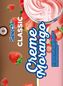 RECHEIO SACHE SELECTA CREME MORANGO 1,01K